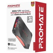 Promate Starter Power Bank 10000mAh Black SPARKTANK-10
