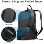 Promate Backpack Black Travel Laptop Bag