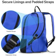 Promate Alpha-BP Travel Laptop Backpack Blue 15.6Inch