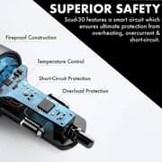 Promate 2 Port Car Charger Silver