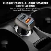 Promate 2 Port Car Charger Silver