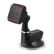 Promate Magnetic Car Phone Mount with 6 Neodymium Magnets, Anti-Slip,360 Degree Rotation, MagMount-5 Maroo