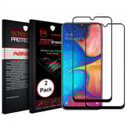 Margoun 2-Pack 3d Screen Protector for Samsung Galaxy M21s - Clear/Black