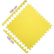Tinyann Interlocking Foam Activity Mat 100 x 100 x 2.5 cm Yellow