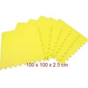 Tinyann Interlocking Foam Activity Mat 100 x 100 x 2.5 cm Yellow