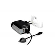 Port Dual USB Wall Charger White