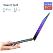 Asus ZenBook Flip 13 Laptop - 11th Gen Core i7 2.8GHz 16GB 1TB Shared Win10 13.3inch FHD Pine Grey English/Arabic Keyboard OLED UX363EA OLED001T (2021) Middle East Version