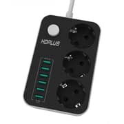 HDPLUS HD3631 Power Strip with 3 Sockets and 6 USB Ports 2500W
