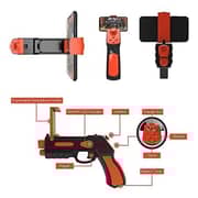 Tutonica AR Gun Target Games Augmented Reality Controller Red