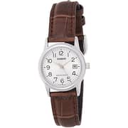 CASIO Women's Analog Silver Dial Watch - LTP-V002L-7B2