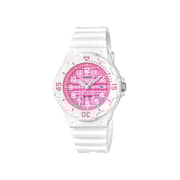 CASIO Women's Analog Pink Dial Watch - LRW-200H-4C