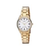 CASIO Women's Analog White Dial Watch - LTP-V005G-7A