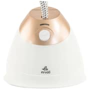evvoli 3 Stage Quick Functioning Garment Steamer 2.5 Liter, 1750W, EVIR-GS1750G, Gold