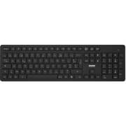 Port Wireless Keyboard Mouse Combo Black