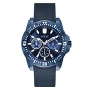 Guess GUARDIAN Gents Genuine leather/Silicone GW0054G2 Watch