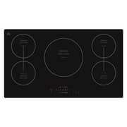 evvoli Built-In Induction Hob 5 Burners, Soft Touch Control with 9 Stage Power Setting And Safety Switch - EVBI-IH905B