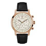 Guess PROTOCOL Gents Genuine Leather Watch W0916G2