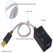 Dtech-Gold-plated USB Extender Transmission 60m Over Cat5e RJ45 Female Ethernet Extender Cable