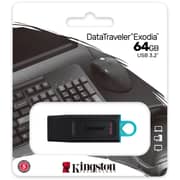Kingston USB Flash Drive 64GB Black DTX/64GB