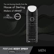 Club De Nuit Intense Men, Perfume Body Spray, Deodorant For Him - 200ml (PACK OF 6) By ARMAF From The House of Sterling