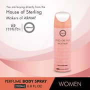 Club De Nuit Women, Perfume Body Spray, Deodorant For Her, 200ml (PACK OF 6) By ARMAF, From The House of Sterling