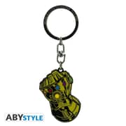 Infinity Gauntlet with Infinity Stones Design Marvel Licensed Gold High Quality Metal Keychain
