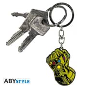 Infinity Gauntlet with Infinity Stones Design Marvel Licensed Gold High Quality Metal Keychain