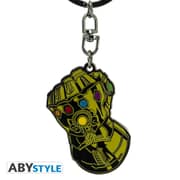 Infinity Gauntlet with Infinity Stones Design Marvel Licensed Gold High Quality Metal Keychain