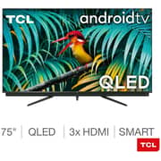 TCL 75C815K 4K Ultra HD Premium QLED Smart Android Television with Freeview Play 75inch