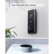 Eufy E82101W4 Video Doorbell With Homebase T81423D1 2CPro Wireless Camera