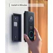 Eufy E82101W4 Video Doorbell With Homebase T81423D1 2CPro Wireless Camera