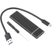 Haysenser M.2 SATA SSD Enclosure - USB 3.0 SSD Disk External Case With Vibration Protection