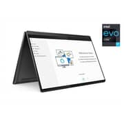 Lenovo Yoga 9 Laptop - 11th Gen Core i7 3.0GHz 16GB 1TB Shared Win10 14inch UHD Black English/Arabic Keyboard 14ITL5 (2021) Middle East Version