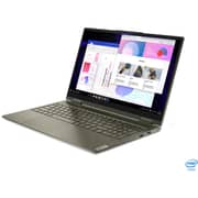 لاب توب لينوفو يوجا 7i X360 بشاشة تعمل باللمس - شاشة 15 بوصة عالية الدقة انتل كور i5-1135G7 ، 8 جيجا رام ، 256 جيجا اس اس دي ، ويندوز 10 هوم ، 82BJ0001US - لوحة مفاتيح باللون الرمادي الانجليزي