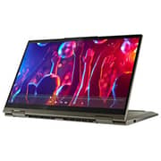 لاب توب لينوفو يوجا 7i X360 بشاشة تعمل باللمس - شاشة 15 بوصة عالية الدقة انتل كور i5-1135G7 ، 8 جيجا رام ، 256 جيجا اس اس دي ، ويندوز 10 هوم ، 82BJ0001US - لوحة مفاتيح باللون الرمادي الانجليزي