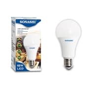 Sonashi Screw LED Bulb 15 Watts White SLB-015