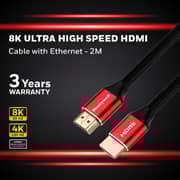 Honeywell HDMI Cable 2m Red/Black
