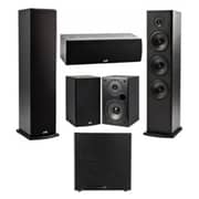 Polk Audio T50 Tower Set With 10 Inch Powered Subwoofer HTS 10 - Dolby 5.1 Surround Sound Speaker Package