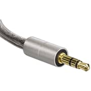 Hama Alu Line Dual 3.5mm Splitter 0.1m Silver