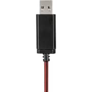 Hama 139927 HS-USB400 Wired Over Ear Headphone Black