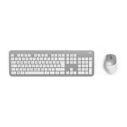 Hama KMW-700 Wireless Keyboard/Mouse Combo Silver/White