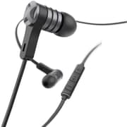 Hama 184018 Intense Wired In Ear Stereo Headset Black