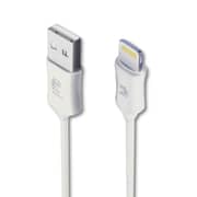 HnC Zen 8 2.4A Fast Charging Lightning Cable 1000mm , White