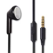 HnC Sharp Stereo Mono Earphone with Mic, Black