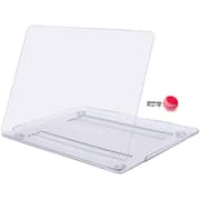 RDN MacBook Air 13 inch Case 2020 2019 2018 Release A2179 A1932, Plastic Hard Shell Case Cover Only Compatible with MacBook Air 13 inch with Retina Display & Touch ID, White Air 13 inch, Black