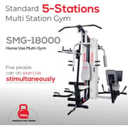 Sparnod Fitness SMG-18000/WNQ 518BI Multifunctional Luxury Home Gym Station (Free Installation Service)