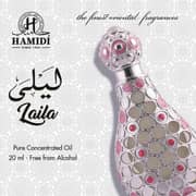 Hamidi Laila for Women, Pure Concentrated Oil, 20 ml for Her, Non Alcoholic Oil
