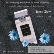 Jenny Glow Black Cedar for Unisex, Pure Perfume, Eau De Parfum 80ml Black, from House of Sterling