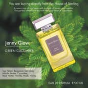 Jenny Glow Green Cucumber for Unisex, Pure Perfume, Eau De Parfum 30ml Grey, from House of Sterling