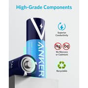 Anker Alkaline AA Batteries Pack of 2pcs Blue